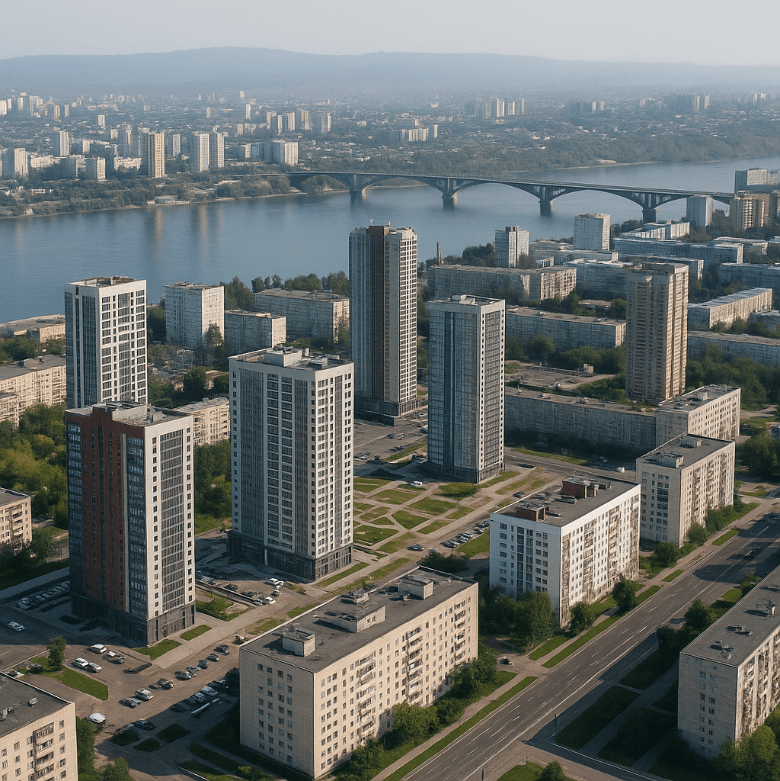 Новостройки и вторичное жилье в Красноярске